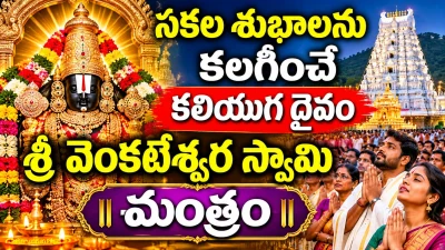 సకల శుభాలు కలగాలంటే ఈ శ్రీ వేంకటేశ్వర స్వామి మంత్రాన్ని వినండి | కలియుగ దైవం | Netivartha.com