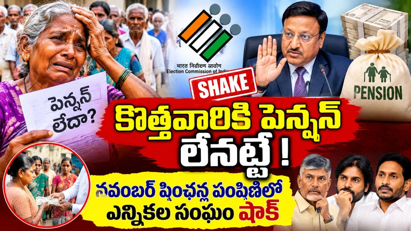 కొత్తవారికి నవంబర్‌లో పెన్షన్ లేనట్టేనా? | పింఛన్ల పంపిణీపై ఎన్నికల సంఘం కీలక నిర్ణయం | AP Pensions | Netivartha.com