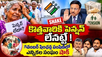 కొత్తవారికి నవంబర్‌లో పెన్షన్ లేనట్టేనా? | పింఛన్ల పంపిణీపై ఎన్నికల సంఘం కీలక నిర్ణయం | AP Pensions | Netivartha.com